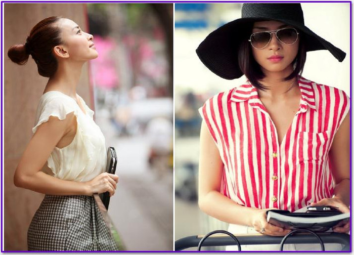 Đả nữ Ngô Thanh Vân luôn tự tin với vòng 1 khiêm tốn của mình.