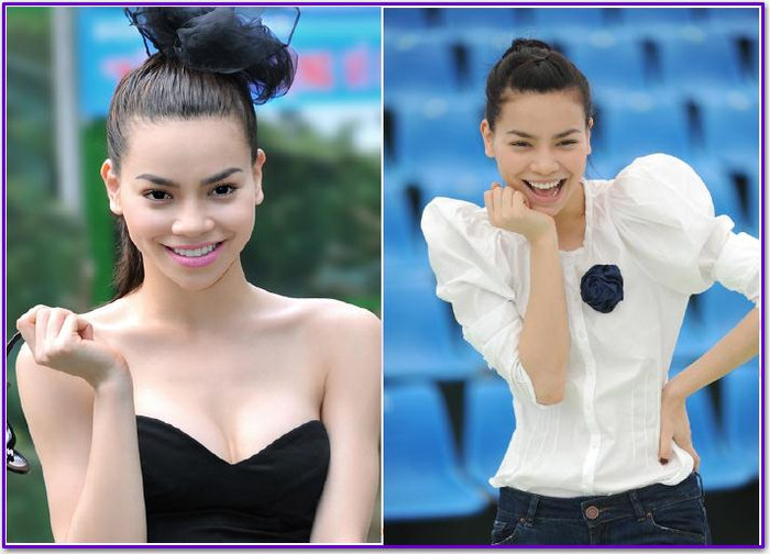 Sở hữu thân hình siêu mỏng và vòng 1 khá "phẳng phiu", Hồ Ngọc Hà là minh chứng hùng hồn cho sự nổi tiếng mà không cần "ngực khủng".