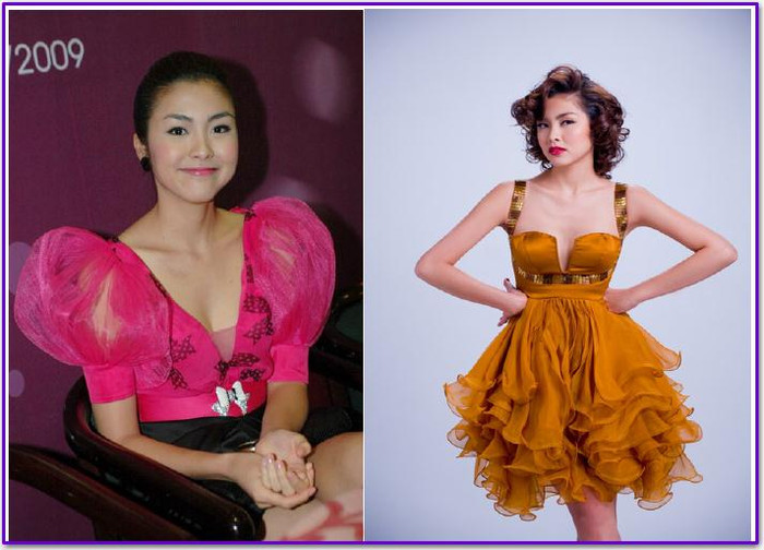 Tăng Thanh Hà được đánh giá co về gu thời trang tinh tế nhưng kín đáo của mình.