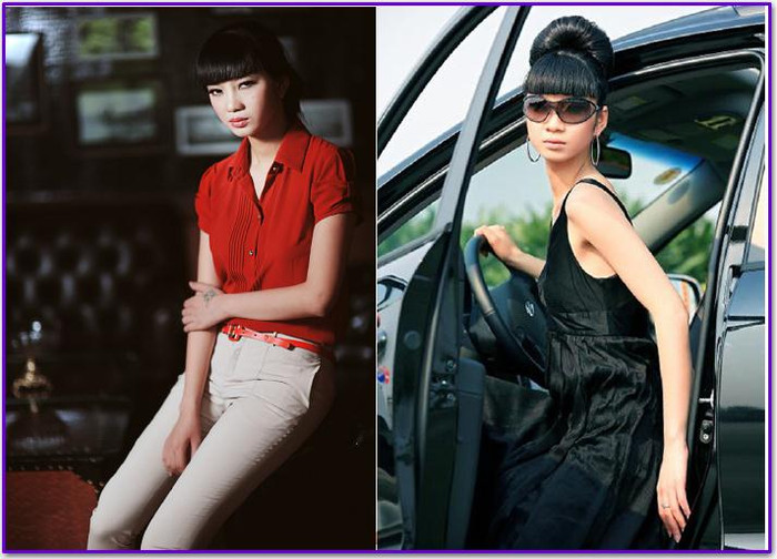 Cô luôn biết cách thể hiện đẳng cấp của mình qua thời trang và nhan sắc, chứ không phải qua bộ ngực đồ sộ.