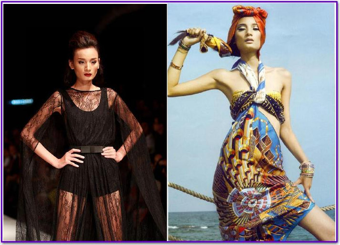 Thân hình xương xẩu, cặp tuyết lê “chũm cau”, gương mặt góc cạnh, Lê Thúy không hợp mắt với số đông người Việt, nhưng chúng khiến cô có thể vươn xa hơn ở làng mẫu quốc tế.