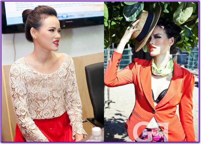 Dù vòng 1 phẳng lỳ nhưng Tuyết Lan vẫn vô cùng cá tính