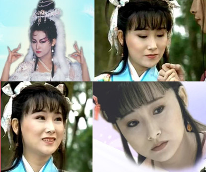 Mộ Ngọc Hoa – Tế Công (1995). Gương mặt đẹp đến từng milimet khiến Mộ Ngọc Hoa hóa thân xuất sắc vai Hồ Ly Tinh. (Ảnh: eva) Xem thêm: Sao hoa ngữ đẹp hút hồn/ Mỹ nhân facebook Việt.