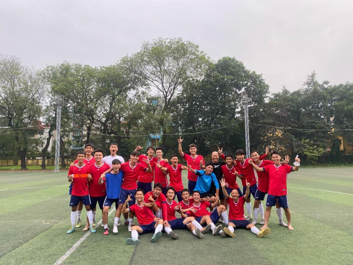 Đội tuyển bóng đá nam sinh viên Trường Đại học Hải Phòng (Ảnh: NTCC) Đội tuyển bóng đá nam sinh viên Trường Đại học Hải Phòng (Ảnh: NTCC)