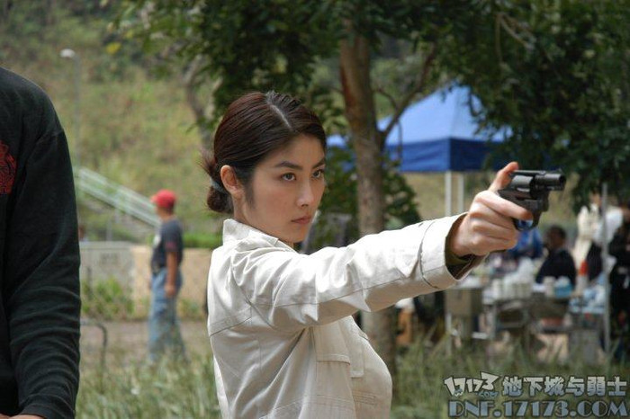 Trần Tuệ Lâm trong phim “Breaking News”.