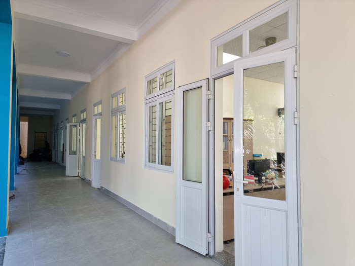 Năm học mới, Trường Tiểu học Nguyễn Đức Cảnh có đủ phòng học để tổ chức dạy học 2 buổi/ngày cho học sinh từ lớp 1-4 (Ảnh: LT)