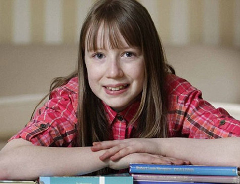 Cô bé này có chỉ số thông minh cực cao.