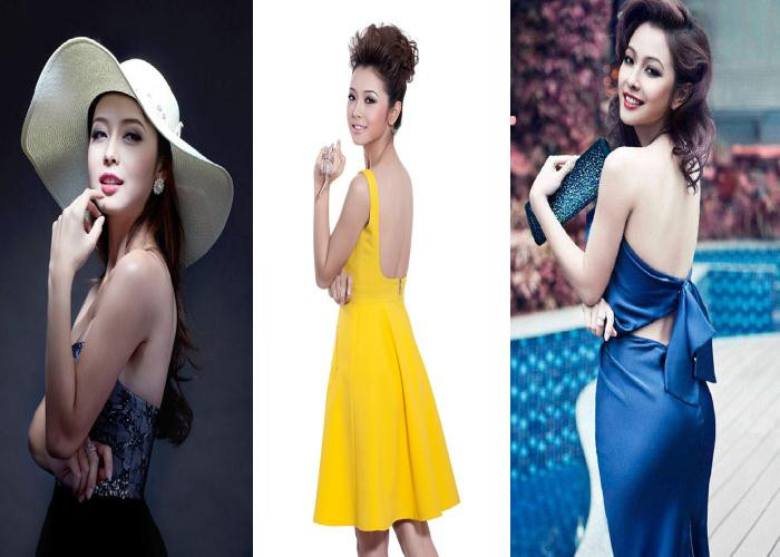 Khuôn mặt tươi tắn, đường cong tuyệt mỹ cùng nụ cười duyên dáng đã làm nên vẻ đẹp " trông mòn con mắt " của Jennifer Phạm. Khuôn mặt tươi tắn, đường cong tuyệt mỹ cùng nụ cười duyên dáng đã làm nên vẻ đẹp " trông mòn con mắt " của Jennifer Phạm.