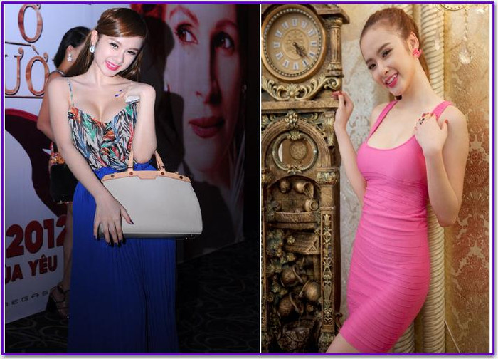 "Bà mẹ nhí" cũng chọn những bộ đồ khoe được bộ ngực không đợi tuổi của mình. "Bà mẹ nhí" cũng chọn những bộ đồ khoe được bộ ngực không đợi tuổi của mình.