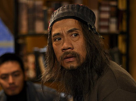 Tạo hình xơ xác của Thành Lộc trong "Lời nguyền huyết ngải". Tạo hình xơ xác của Thành Lộc trong "Lời nguyền huyết ngải".