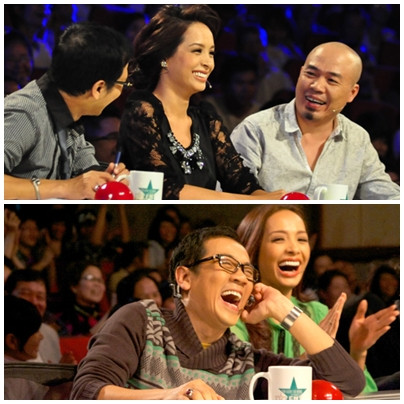 Ba vị giám khảo của Vietnam's Got Talent 2012.