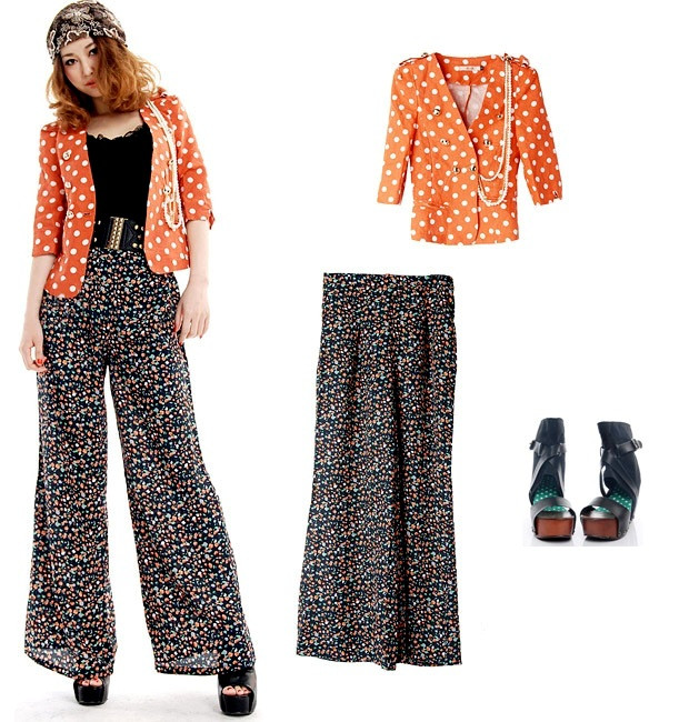 Bộ 10: Thập niên 80 từng khiến giới trẻ điêu đứng vì mốt quần ống loe. Nay, xu hướng thời trang ấy đang trở lại mạnh mẽ, đi sâu vào khai thác trang phục dành cho nữ. Với một chiếc quần hoa di và áo khoác sặc sỡ thế này, bạn đã góp phần thổi bừng sức sống cho Đông lạnh rồi. Bộ 10: Thập niên 80 từng khiến giới trẻ điêu đứng vì mốt quần ống loe. Nay, xu hướng thời trang ấy đang trở lại mạnh mẽ, đi sâu vào khai thác trang phục dành cho nữ. Với một chiếc quần hoa di và áo khoác sặc sỡ thế này, bạn đã góp phần thổi bừng sức sống cho Đông lạnh rồi.