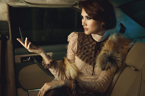 Ngắm Võ Hoàng Yến tuyệt đẹp trong áo khoác Đông ảnh 4 Hoàng Yến được đánh giá ngày càng xinh đẹp.