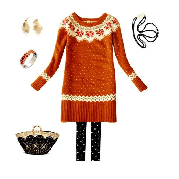 Áo len dâu tây dễ thương, đi kèm quần tất chấm đen nữa thì tuyệt, đảm bảo "cạ cứng" của bạn sẽ biến thành búp bê Nga xinh xắn. Áo len dâu tây dễ thương, đi kèm quần tất chấm đen nữa thì tuyệt, đảm bảo "cạ cứng" của bạn sẽ biến thành búp bê Nga xinh xắn.