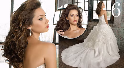 10 kiểu tóc cô dâu đẹp nhất ảnh 7