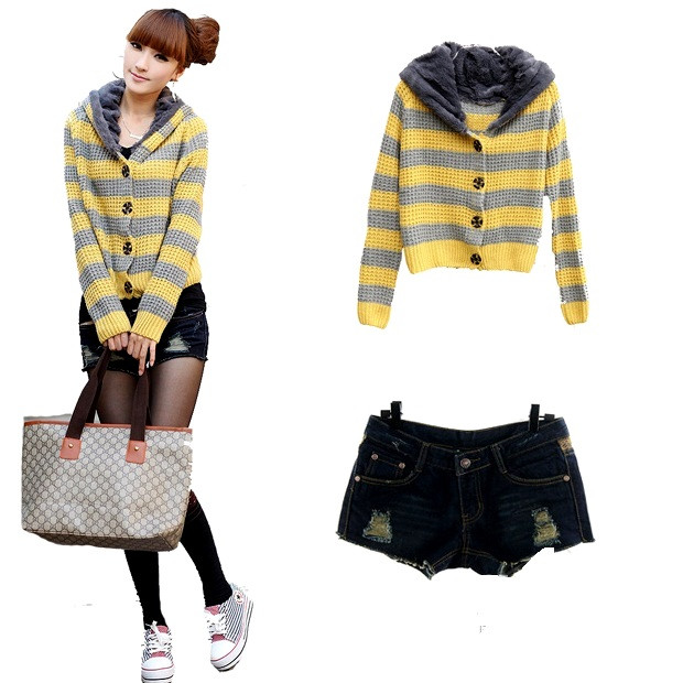 Bộ 8: Quần sooc chỉ dùng được cho mùa hè? Nhầm đấy. Ngay giữa tiết trời Đông lạnh giá, bạn vẫn có thể diện sooc ngắn ngon ơ, với một điều kiện: kết hợp quần tất đen bên trong và áo gile len màu sắc tươi tắn như cam, vàng chanh hoặc hồng đào chẳng hạn, Bộ 8: Quần sooc chỉ dùng được cho mùa hè? Nhầm đấy. Ngay giữa tiết trời Đông lạnh giá, bạn vẫn có thể diện sooc ngắn ngon ơ, với một điều kiện: kết hợp quần tất đen bên trong và áo gile len màu sắc tươi tắn như cam, vàng chanh hoặc hồng đào chẳng hạn,