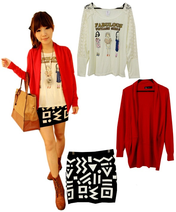 Bộ 7: Trẻ trung, năng động với chân váy ngắn và áo khoác len mỏng. Sẽ là lựa chọn tuyệt vời nếu ngày hôm đó bạn quyết định hẹn hò cà phê với bạn bè. Bộ 7: Trẻ trung, năng động với chân váy ngắn và áo khoác len mỏng. Sẽ là lựa chọn tuyệt vời nếu ngày hôm đó bạn quyết định hẹn hò cà phê với bạn bè.