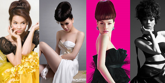 Trong những chương trình thời trang và ca nhạc mà mình tham gia Hà luôn để lại ấn tượng rõ nét không chỉ bởi phong cách thời trang sành điệu, phong thái tự tin, nụ cười quyến rũ mà đó còn nhờ mái tóc "biết nói" của Hà Hồ. Trong những chương trình thời trang và ca nhạc mà mình tham gia Hà luôn để lại ấn tượng rõ nét không chỉ bởi phong cách thời trang sành điệu, phong thái tự tin, nụ cười quyến rũ mà đó còn nhờ mái tóc "biết nói" của Hà Hồ.