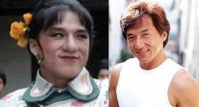 Thành Long trong thân hình một cô nàng phì nộn.