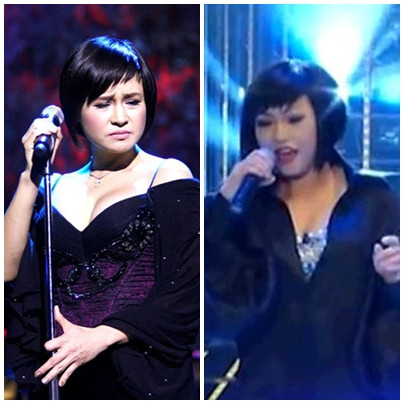 Thanh Lam (trái) và Phương Thanh khi hóa thân thành diva đàn chị.