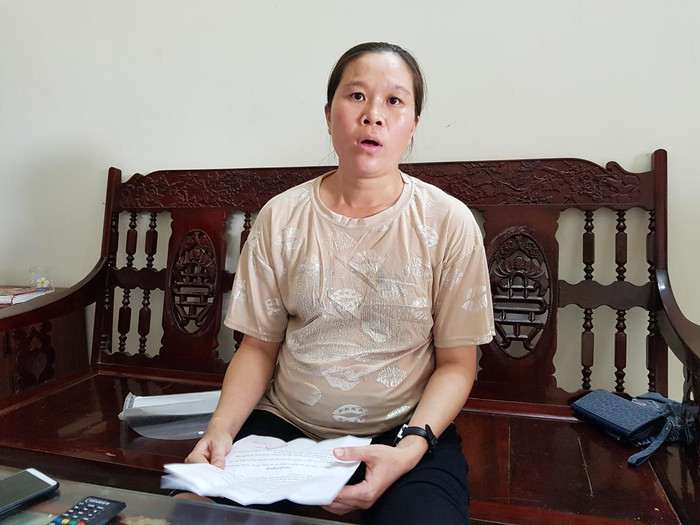 Sở Giáo dục và Đào tạo cho rằng, Trường Trung học phổ thông Nhữ Văn Lan chấm dứt hợp đồng với cô giáo Phạm Thị Én là chưa đúng (Ảnh: Lã Tiến)