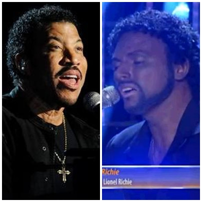 Lionel Richie (trái) và Kyo York.