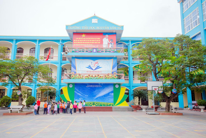 Năm 2020, Trường Tiểu học Nguyễn Văn Tố được đầu tư hơn 19 tỷ đồng để xây dựng cơ sở vật chất (Ảnh: Lã Tiến) Năm 2020, Trường Tiểu học Nguyễn Văn Tố được đầu tư hơn 19 tỷ đồng để xây dựng cơ sở vật chất (Ảnh: Lã Tiến)