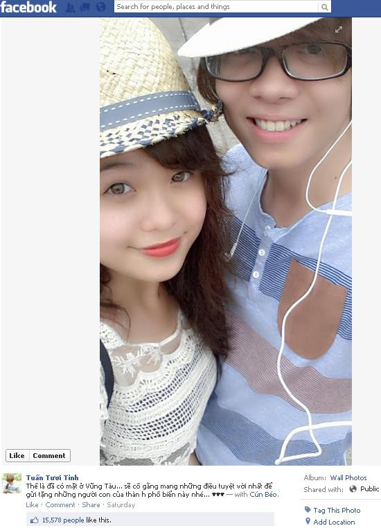 Những thông tin khác trong Bản tin Facebook: Cặp đôi hotboy - hotgirl đội Hà Hồ là Thái Trinh - Bùi Anh Tuấn tiếp tục sánh vai biểu diễn tại thành phố biển Vũng Tàu.