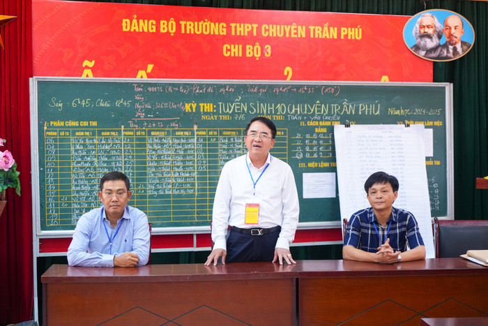 Kỳ thi tuyển sinh vào lớp 10 nhận được sự quan tâm lãnh đạo, chỉ đạo đặc biệt của Thành uỷ, Uỷ ban nhân dân thành phố Hải Phòng (Ảnh: Lã Tiến) GDVN_hp-thi-vao-10-29.jpeg