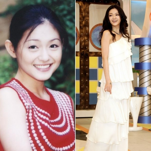 Cô chị Từ Hy Viên với vẻ dịu hiền và đằm thắm, nữ tính.