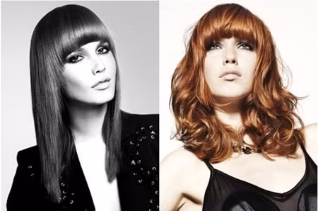 Tóc mái đẹp và độc đáo 2012 ảnh 3