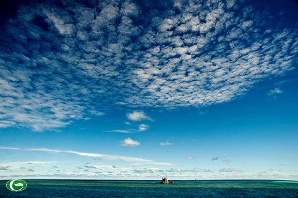 Bao la biển trời. (Ảnh: Vũ Anh Tuấn)