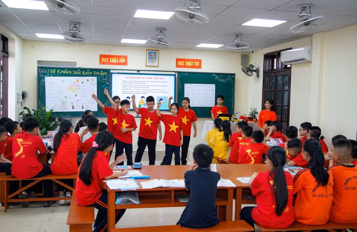 Các tiết dạy được Ban giám khảo đánh giá cao (Ảnh: LT)