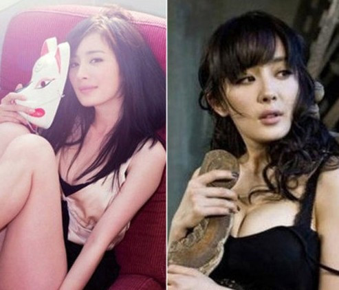 Dương Mịch đã trở nên căng tròn, quyến rũ.