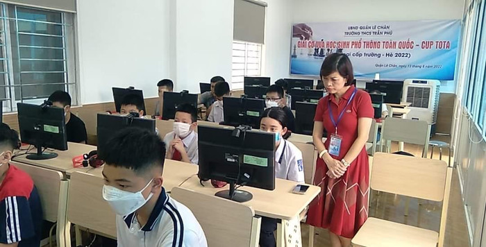 Qua giải cờ vua, Trường Trung học cơ sở Trần Phú đã phát hiện nhiều em học sinh có năng khiếu, tố chất để bồi dưỡng trong tương lai (Ảnh: MT) Qua giải cờ vua, Trường Trung học cơ sở Trần Phú đã phát hiện nhiều em học sinh có năng khiếu, tố chất để bồi dưỡng trong tương lai (Ảnh: MT)