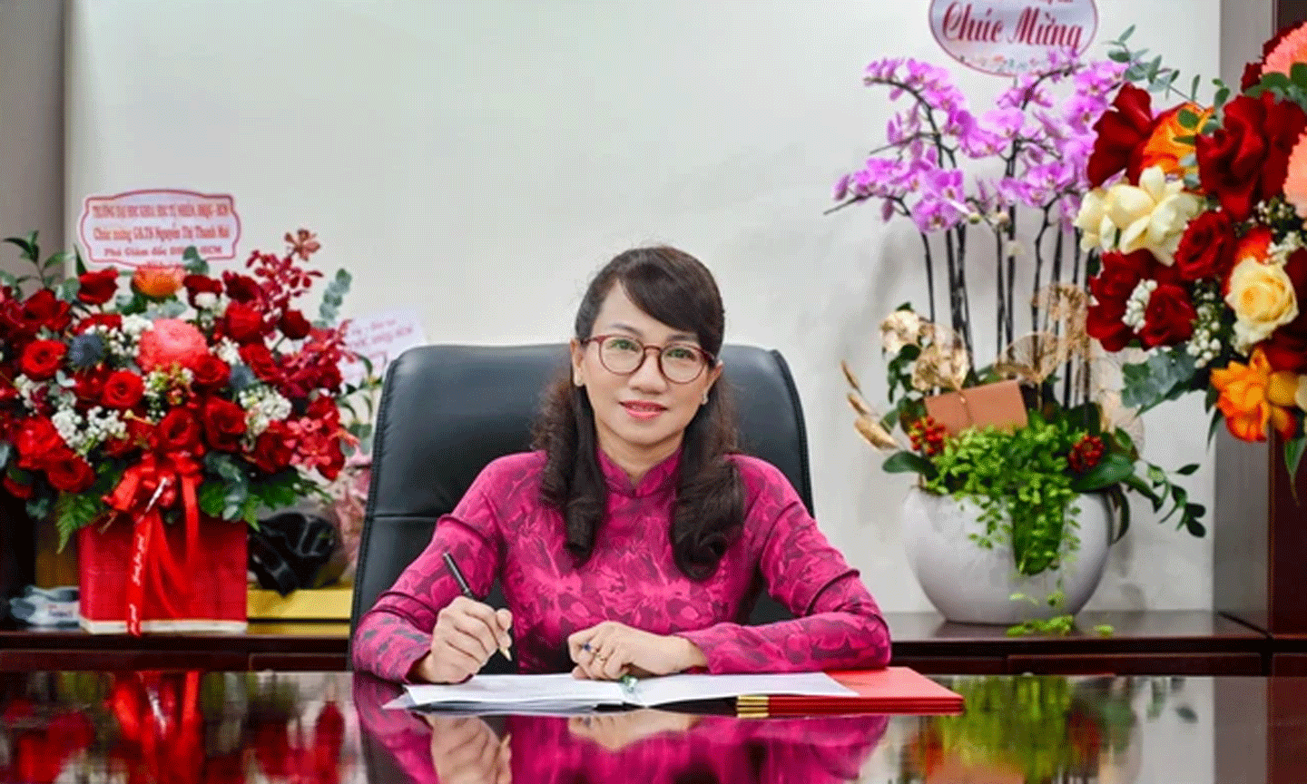 Giáo sư, Tiến sĩ Nguyễn Thị Thanh Mai, Phó Giám đốc Đại học Quốc gia Thành phố Hồ Chí Minh. Ảnh: Đại học Quốc gia Thành phố Hồ Chí Minh