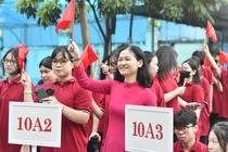 Thầy và trò Trường THPT Đinh Tiên Hoàng bước vào năm học mới 