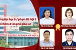 Trường Đại học Sư phạm Hà Nội 2 có thêm 4 tân phó giáo sư