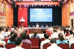 Liên đoàn Lao động thành phố Hà Nội tổ chức Hội nghị triển khai Đề án thành lập Công đoàn xã, phường, Công đoàn các khu công nghệ cao và khu công nghiệp thành phố Hà Nội. Ảnh: hanoi.gov.vn.