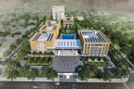 Phối cảnh Dự án xây dựng Trường Đào tạo cán bộ Lê Hồng Phong thành phố Hà Nội. Ảnh: hanoi.gov.vn.