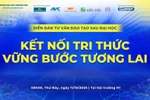 Đồng hành cùng “Diễn đàn tư vấn đào tạo sau đại học: Kết nối tri thức-vững bước tương lai”