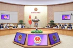 Thủ tướng chỉ rõ các nhóm nhiệm vụ, giải pháp trọng tâm trong tháng 6 và thời gian tới; nhấn mạnh, vướng mắc về thể chế, pháp luật: Khó mấy cũng phải tháo gỡ để biến thể chế thành lợi thế cạnh tranh - Ảnh: VGP/Nhật Bắc.