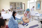 Sinh viên Trường Cao đẳng Y tế Hà Nội. Ảnh: Website Nhà trường.