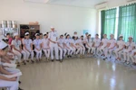 Hoạt động khám, chữa bệnh tại Phòng khám Đa khoa Trường Cao đẳng Y tế Hà Tĩnh. Ảnh: Website Nhà trường.