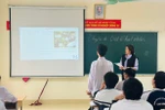 Học sinh Trường Trung học phổ thông chuyên Cao Bằng trong giờ học. Ảnh: Website Nhà trường.