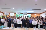 Nhiều dự án khởi nghiệp của SV Trường Quốc tế được doanh nghiệp đánh giá cao tại "Istartup 2025"