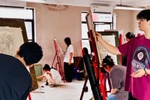 Sinh viên Trường Đại học Mỹ thuật Công nghiệp. Ảnh: Website Nhà trường.