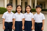 Nhiều bức xúc, phụ huynh đặt câu hỏi: "Nhà trường có nên "ôm" việc mua đồng phục?"
