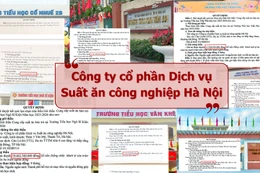 Công ty cổ phần Dịch vụ Suất ăn công nghiệp Hà Nội trúng nhiều gói thầu trên 10 tỷ ở trường công