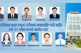 Trường Đại học Công nghiệp Hà Nội có thêm 11 phó giáo sư